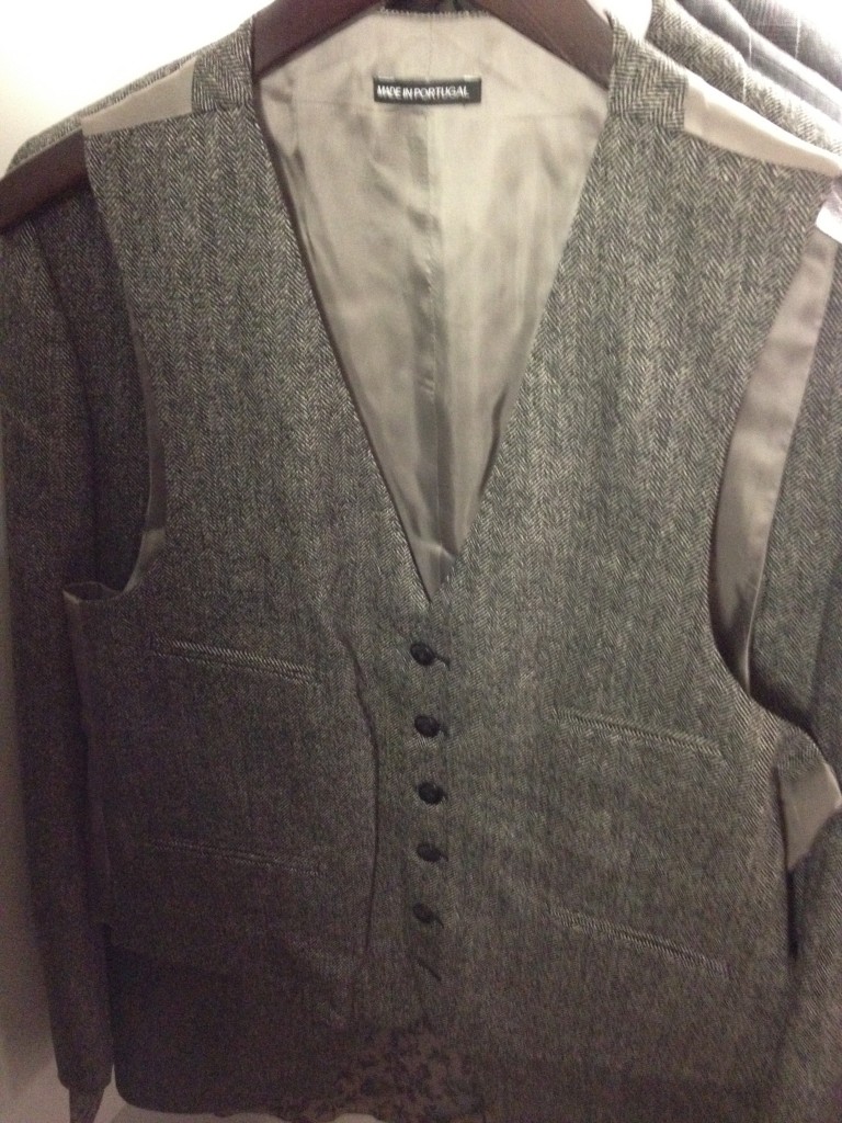 6 button suiting vest