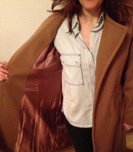 Ta-da! Gorgeous & warm lining!