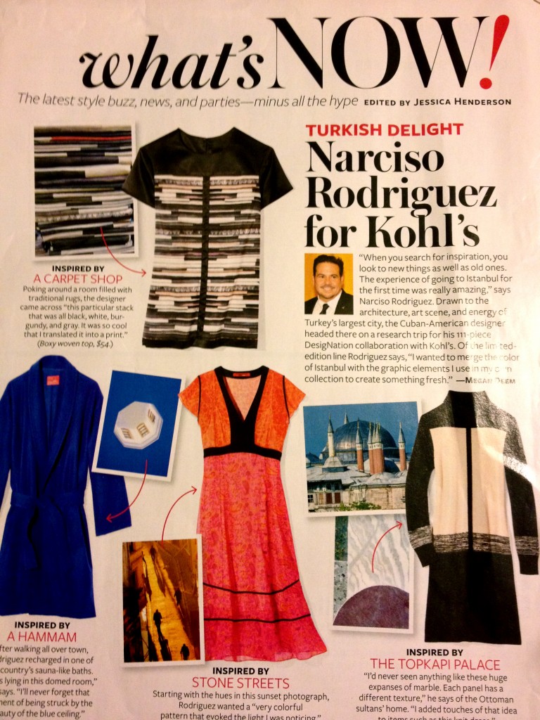 Photo: InStyle November 2012 issue