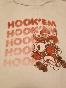 UT at Austin Hook 'Em horns t-shirt