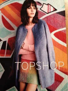 Topshop's ad campaign