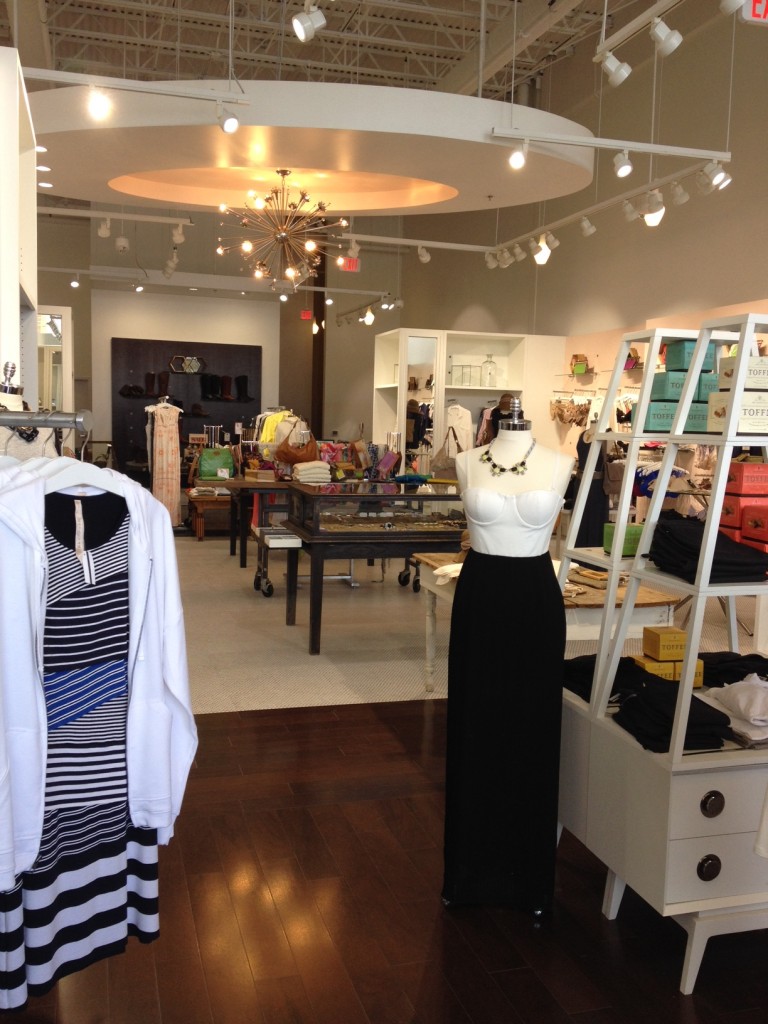 bustier + long skirt at V2V women's boutique (Arbor Crossing) Ann Arbor, MI